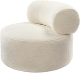 Surya Clermont LER-001 Cream Ivory 30"H x 39"W x 39"D Accent Chair