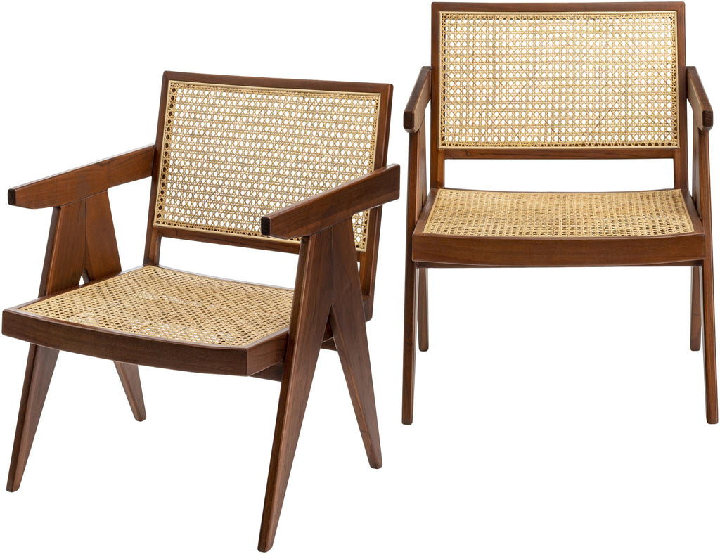 Surya Hague HAG-004 32"H x 22"W x 22"D, 32"H x 22"W x 22"D Accent and Lounge Chairs