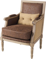 Surya Lichfield LCF-001 34"H x 26"W x 22"D Accent and Lounge Chairs