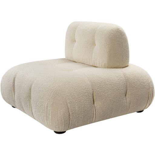 Surya Rouen UEN-003 18"H x 44"W x 44"D Accent and Lounge Chairs