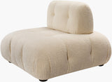 Surya Rouen UEN-003 18"H x 44"W x 44"D Accent Chair
