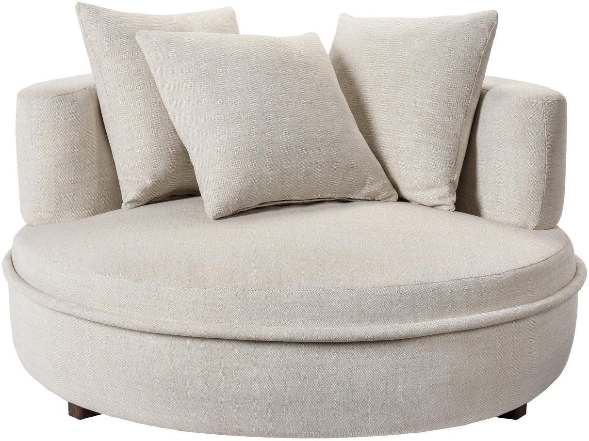 Surya Valence VEC-001 26"H x 52"W x 52"D Accent and Lounge Chairs