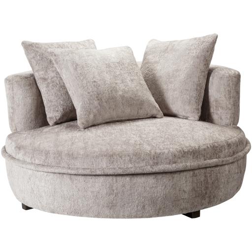 Surya Valence VEC-002 26"H x 52"W x 52"D Accent and Lounge Chairs