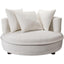 Surya Valence VEC-003 26"H x 52"W x 52"D Accent and Lounge Chairs