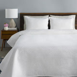 Surya Briley BIL-1000 White 108"W x 92"L,20"H x 36"W Bed