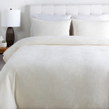 Livabliss Waffle WFL-1000 88"W x 92"L; 26"W x 20"L Bedding