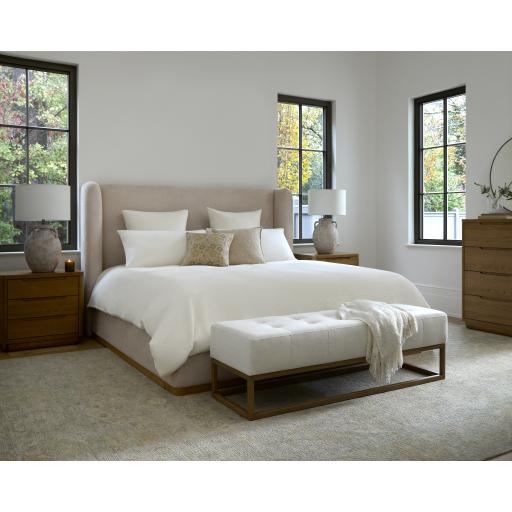 Surya Waffle WFL-1000 108"W x 92"L,20"H x 36"W Bedding