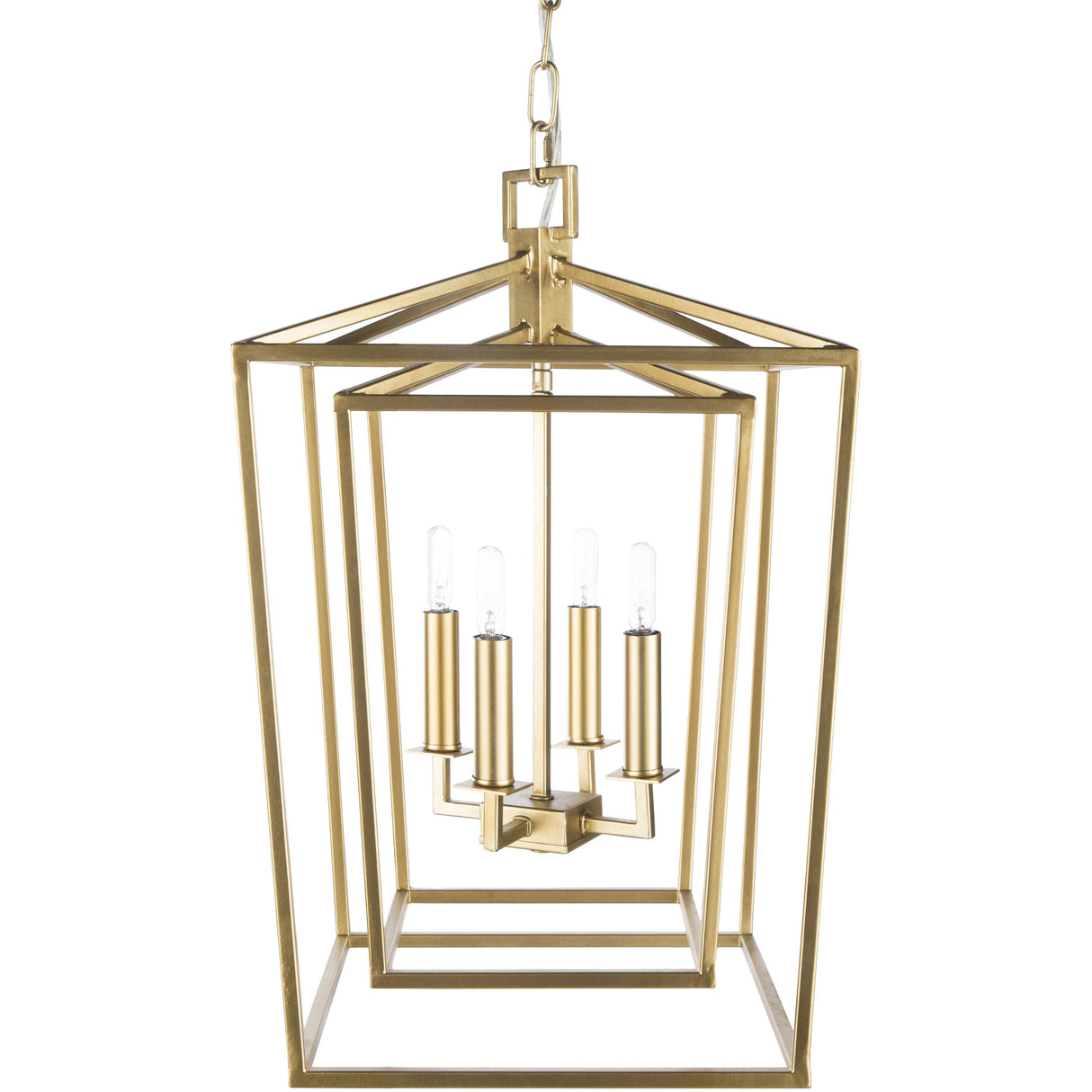 Surya Bellair BEI-006 14"L x 14"W x 21"H Ceiling Light