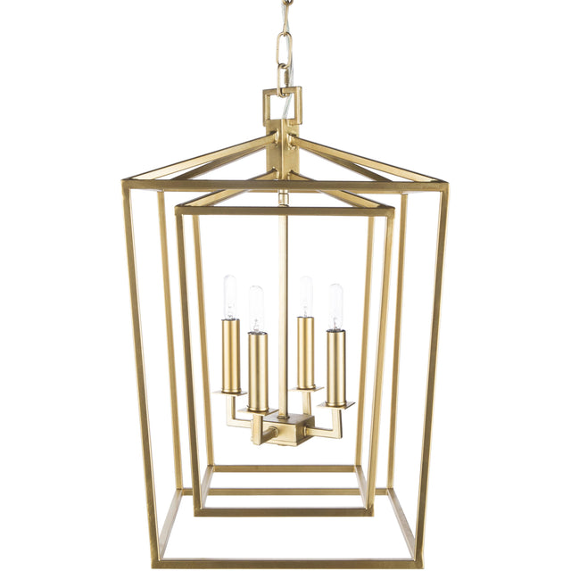 Surya Bellair BEI-006 14"L x 14"W x 21"H Ceiling Light