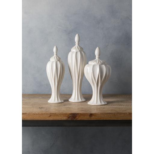 Surya Answorth ANS-001 22"H x 7"W x 7"D, 18"H x 6"W x 6"D, 18"H x 9"W x 9"D Decorative Accent