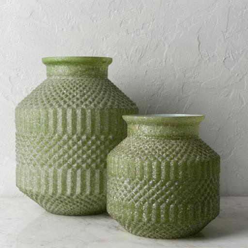 Surya Catalana CTA-002 11"H x 9"W x 9"D, 8"H x 8"W x 8"D Decorative Accent