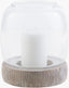 Livabliss Odette ODT-126 8"H x 7"W x 7"D Candleholder/Candle