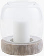 Livabliss Odette ODT-126 8"H x 7"W x 7"D Candleholder/Candle