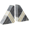 Surya Slate SAT-001 6"H x 3"W x 5"D, 6"H x 3"W x 5"D Decorative Accent