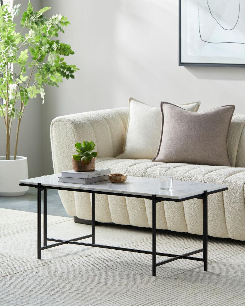 Livabliss Anaya ANA-004 18"H x 46"W x 22"D Accent Table