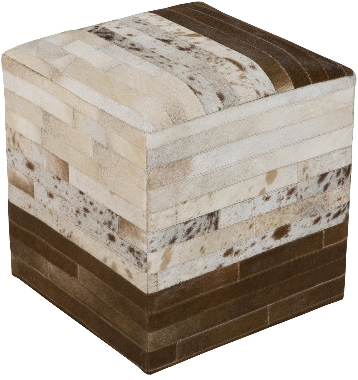 Surya Appalachian POUF-237 18"H x 18"W x 18"D Furniture Piece