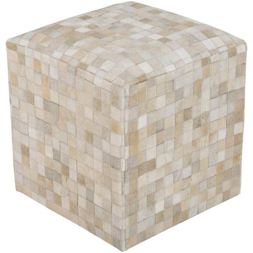 Surya Appalachian POUF-239 18"H x 18"W x 18"D Furniture Piece