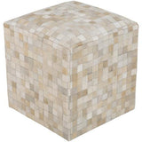 Surya Appalachian POUF-239 18"H x 18"W x 18"D Furniture Piece