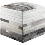 Surya Appalachian POUF-243 18"H x 18"W x 18"D Furniture Piece