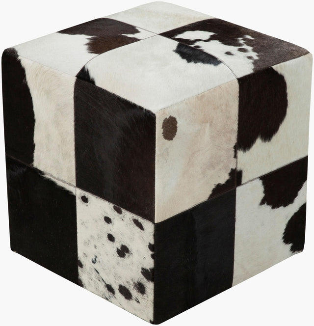 Livabliss Appalachian POUF-56 18"H x 18"W x 18"D Bench/Ottoman/Stool