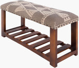Livabliss Asmara RAM-002 16"H x 34"W x 12"D Bench/Ottoman/Stool