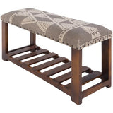 Surya Asmara RAM-002 16"H x 34"W x 12"D Furniture Piece