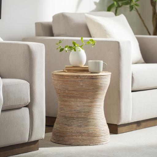 Surya Balinese BAS-001 18"H x 15"W x 15"D Furniture Piece