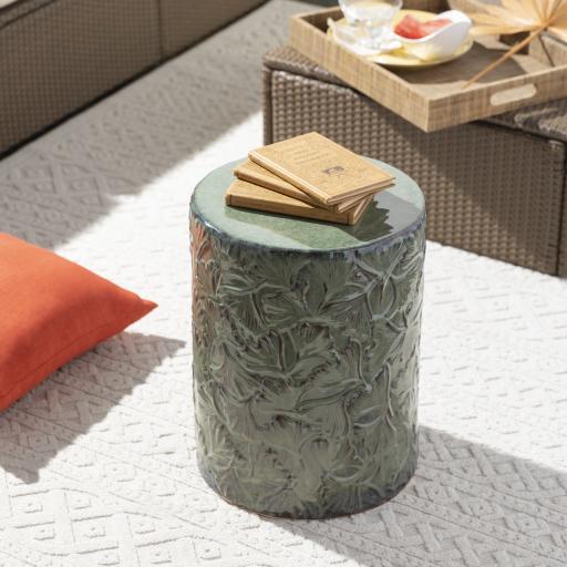 Surya Bishop BIH-001 18"H x 13"W x 13"D Furniture Piece