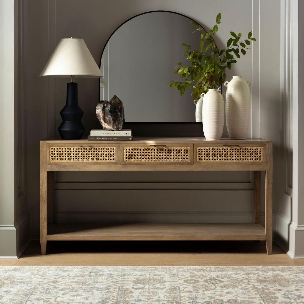 Livabliss Etewah ETW-003 32"H x 63"W x 18"D Accent Table