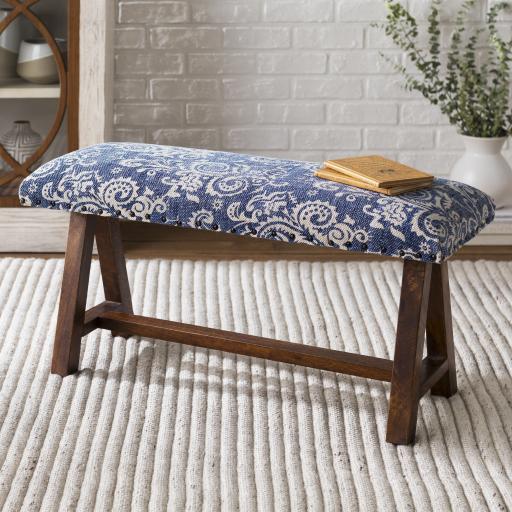 Surya Kanpur KANP-003 16"H x 34"W x 12"D Furniture Piece