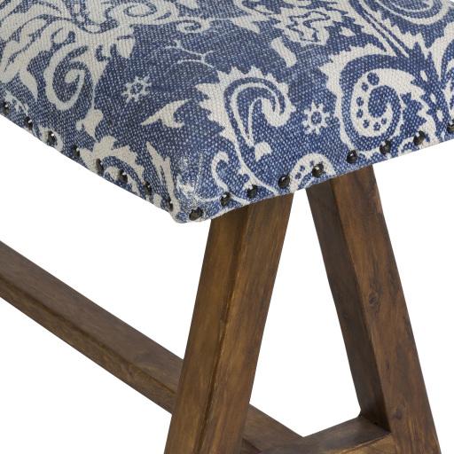 Surya Kanpur KANP-003 16"H x 34"W x 12"D Furniture Piece