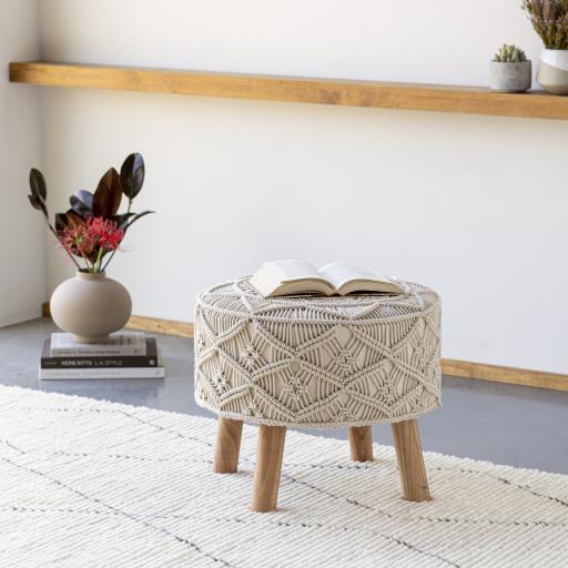 Surya Mandala MDL-001 16"H x 20"W x 20"D Furniture Piece