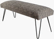 Surya Nakia NAK-001 18"H x 48"W x 16"D Bench/Ottoman/Stool