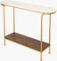 Livabliss Nicola NCL-100 30"H x 43"W x 11"D Accent Table