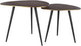Surya Sauska SAK-001 18"H x 22"W x 22"D, 17"H x 18"W x 18"D Furniture Piece