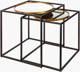 Surya Sephora RSH-001 19"H x 19"W x 19"D; 21"H x 21"W x 21"D Accent Table