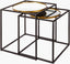 Surya Sephora RSH-001 19"H x 19"W x 19"D; 21"H x 21"W x 21"D Accent Table