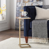 Surya Stone Age AGE-003 Black Gold 23"H x 8"W x 10"D Furniture