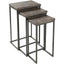 Surya Troyes TOE-001 26"H x 16"W x 11"D, 24"H x 14"W x 10"D, 22"H x 12"W x 9"D Furniture Piece