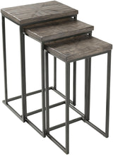 Surya Troyes TOE-001 26"H x 16"W x 11"D, 24"H x 14"W x 10"D, 22"H x 12"W x 9"D Furniture Piece