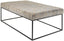 Surya Yalova YAL-003 Black Charcoal 18"H x 50"W x 30"D Furniture