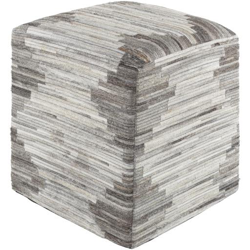 Surya Zander ZNPF-006 18"H x 18"W x 18"D Furniture Piece