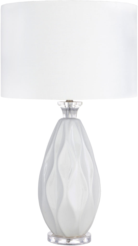 Surya Bethany BTH-421 Clear Off-White 28"H x 16"W x 16"D Lighting