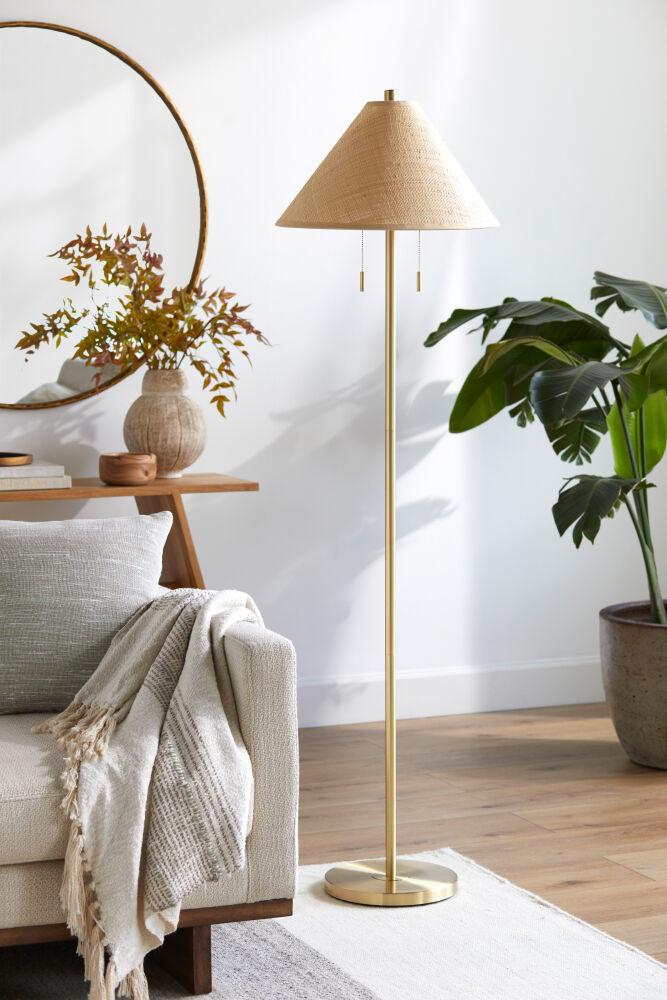 Surya Lacona LCO-001 66"H x 18"W x 18"D Floor Lighting