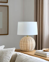 Livabliss Melange MEG-001 19"H x 13"W x 13"D Table Lighting