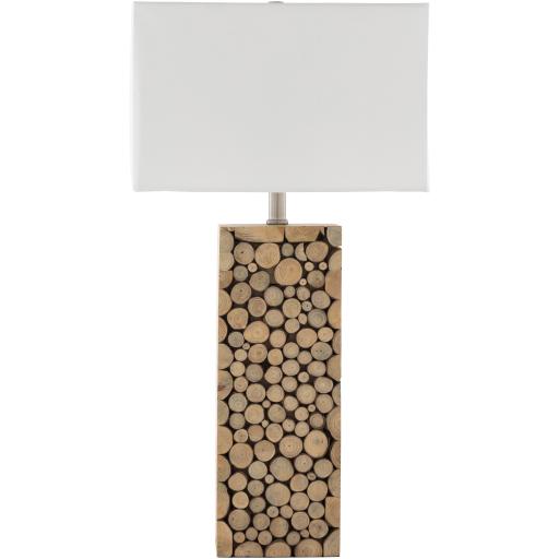 Surya Oaklynn OAL-001 27"H x 14"W x 14"D Lamp