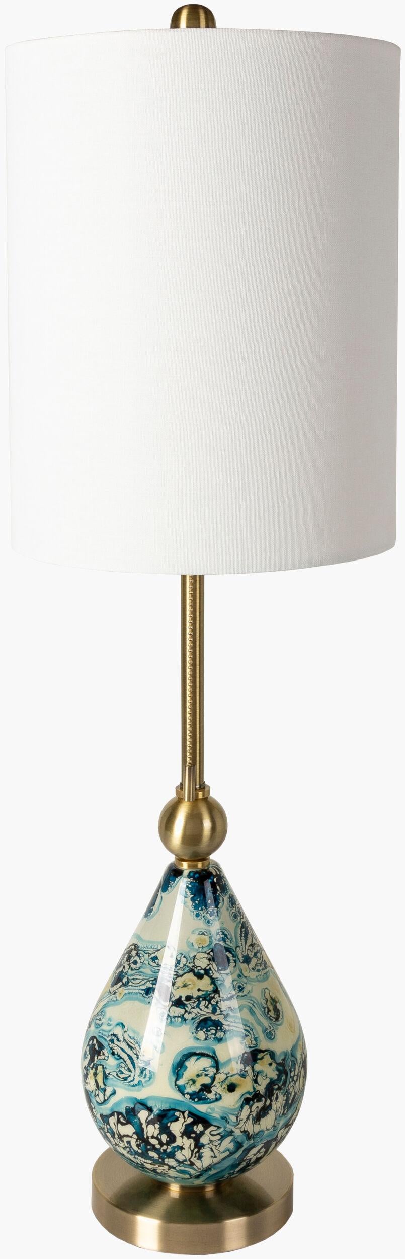 Livabliss Snicarte SNR-001 33"H x 10"W x 10"D Table Lighting