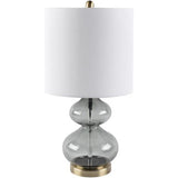 Surya Volcano VLC-001 25"H x 12"W x 12"D Lamp