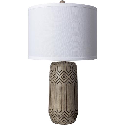 Surya Zigmund ZIG-001 25"H x 14"W x 14"D Lamp