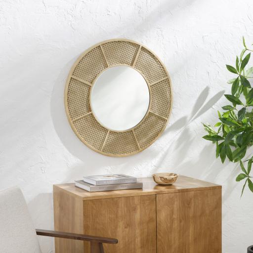 Surya Anassa ASN-001 30"H x 30"W x 1"D Mirror